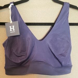 New Harper Wilde bra.  Bliss, Dark Blue.  Sports Bra. Size:2XL